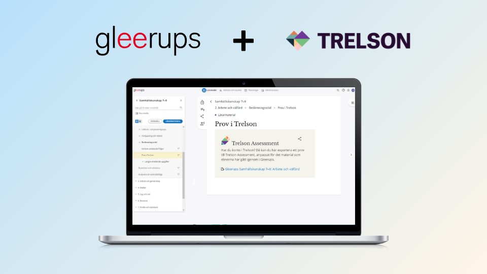 trelson gleerups samarbete